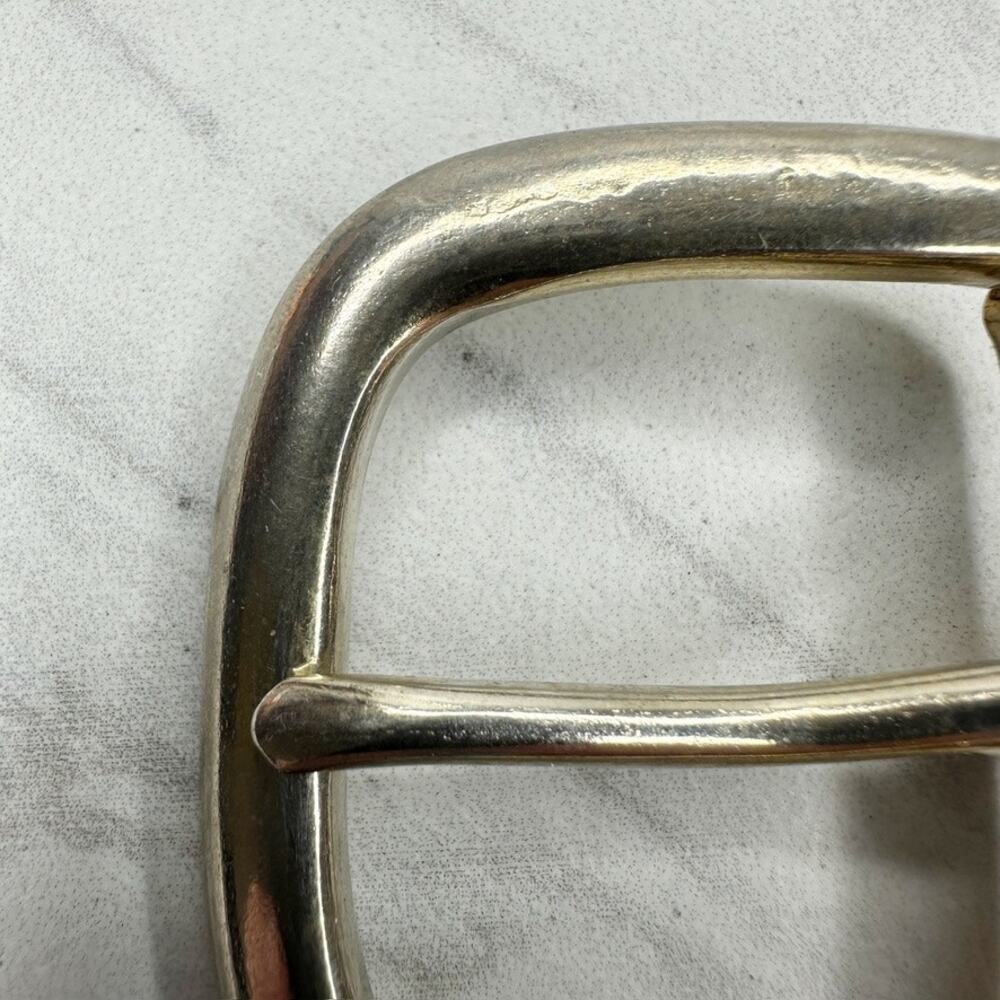 Silver Gold Tone Rounded Simple Belt Buckle Basic Classic ✨ - Picture 3 of 11